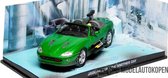 Jaguar XKR - James Bond Die Another Day (Groen) (10 cm) 1/43 Atlas - Modelauto - Schaalmodel - Model auto - Miniatuurauto - Miniatuur autos