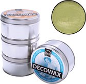 Lacq Decowax Boenwas – Antique Green - Hoogwaardige Meubelwas - Natuurlijke ingrediënten - Bescherming & Verzorging - Houtoppervlakken - Antiek & Meubels - 370 ml