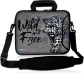 Laptoptas 14 inch wild and free - Sleevy