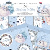 The Paper Boutique Papierset - Christmas Cuddles - 8x8 inch - 36 + 32 stuks