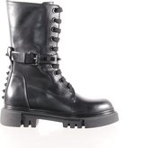 Maury - Veterboot met studs - zwart - maat 37