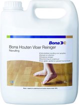 Vloerreiniger - Navulling - Houten vloeren - Bona - Kant-en-Klaar - Olie en Lakvloeren - 4L