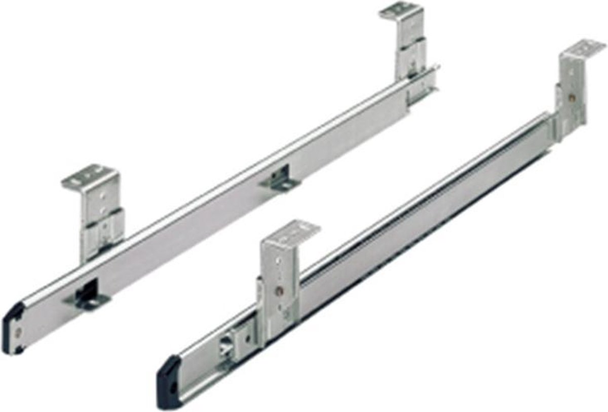 Hettich KA 3434 enkel uittrekbare ladegeleider, 450 mm
