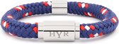 HYR Bracelets - Airforce One Silver - Armband - Touw - 21cm