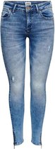 Only Jeans Onlkendell Life Reg Sk Ank Tai006 N Light Medium Blue Denim Dames Maat - W28 X L34