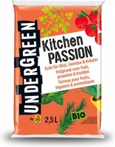 UNDERGREEN Kitchen Passion - Biologische Potgrond Moestuin 2,5L