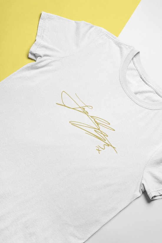 BTS Jungkook Signature T-Shirt for fans | Army Dynamite | Love Sign | Unisex
