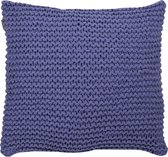 Hoyz | Kussen Knit Dark | 45 X 45 | Sierkussen Voor Woonkamer Of Slaapkamer
