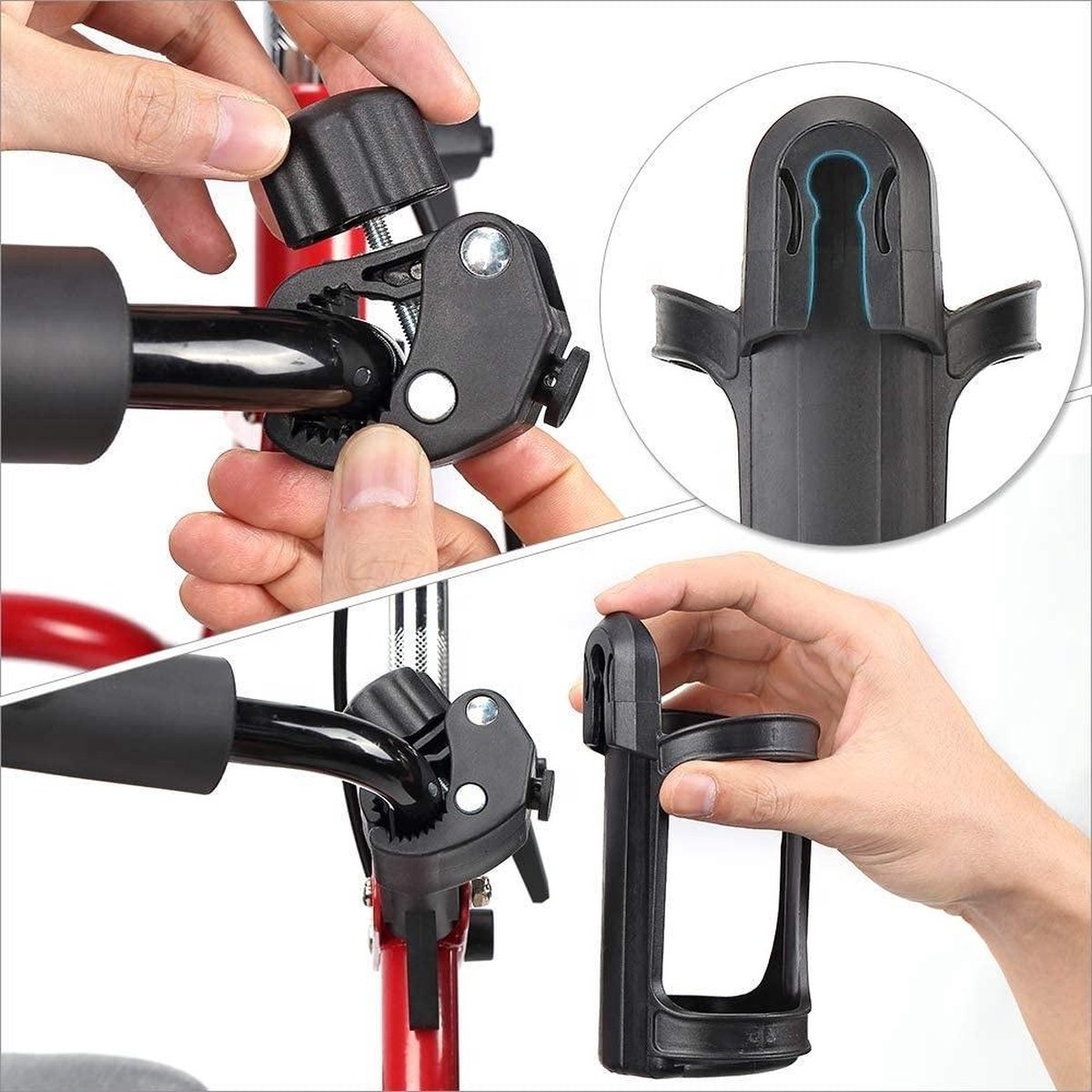 Drankhouder voor kinderwagen, buggy, accessoires, universele