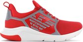 EA7 EMPORIO ARMANI Racer Reflex - Heren Sneakers Sportschoenen Schoenen Rood X8X057-XCC55-N402 - Maat EU 42 2/3 UK 8.5