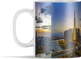 Mok - Landmark 81 in Vietnam bij een opkomende zon - 350 ml - Beker