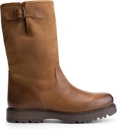 MGO Tommy Heren Nubuck Leren Outdoorlaarzen - Waterdicht - Wol Gevoerde laars - Cognac Bruin leer - Maat 46