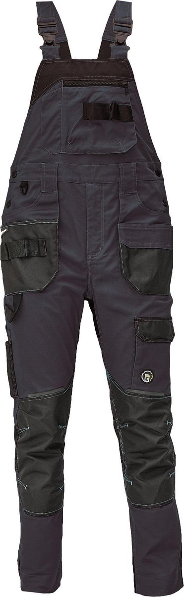 Cerva Dayboro bretelbroek / Amerikaanse overall Marine maat 52