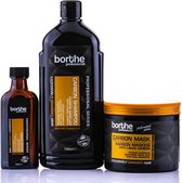 Borthe Professional - Coffret Cheveux Argan - Coffret Cadeau - Soin Complet Cheveux