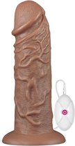LOVETOY - Dildo King 10.5 With Vibration Chubby Brown