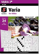 Sanders Puzzelboek Varia 3* De Dikke, editie 24