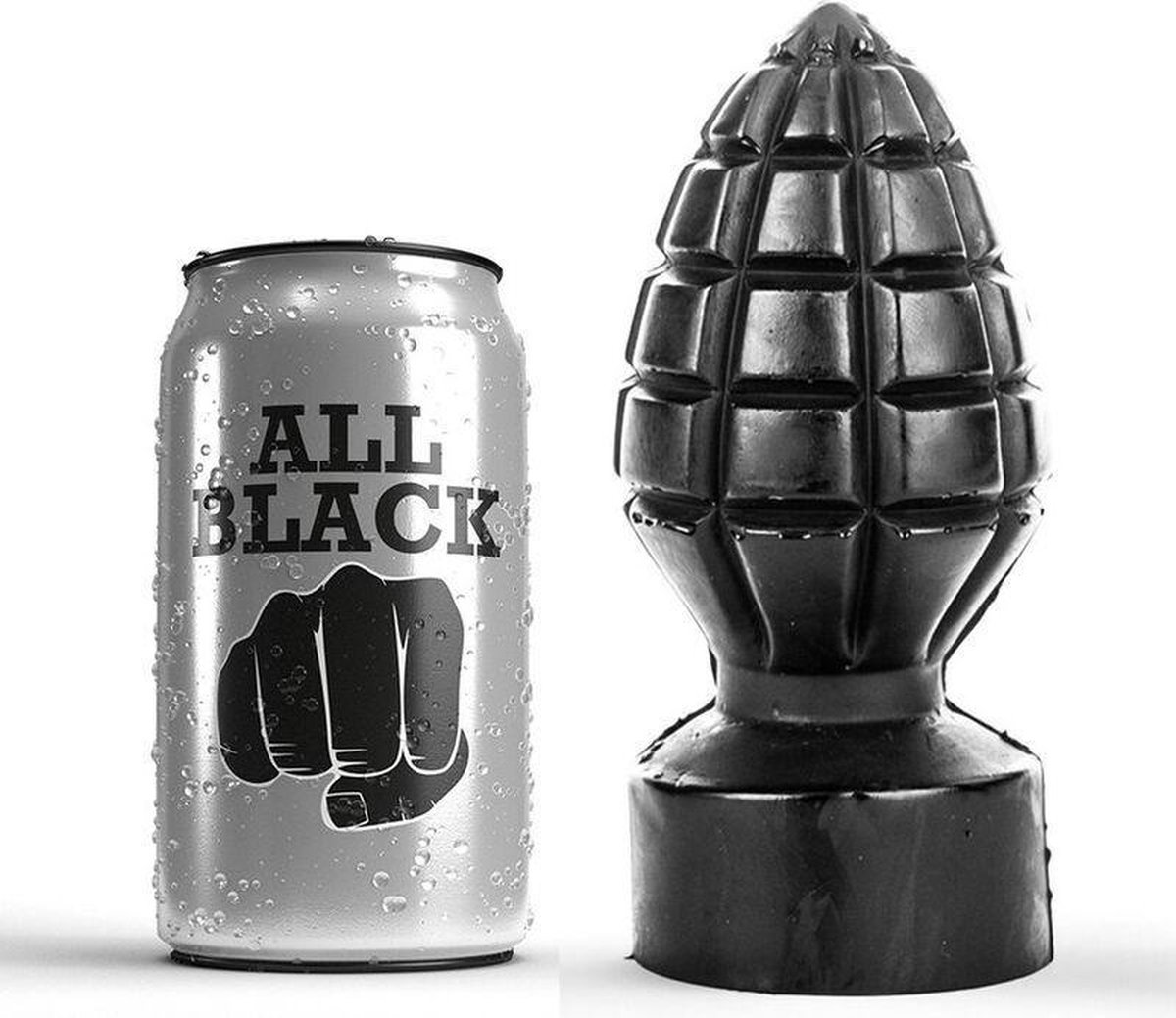 All Black DIldo 14 cm
