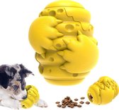 Honden Speelgoed Beer Klauwen - Interactieve Snack Dispenser Hond - Honden snackbal - Hondenvoerbal - Speelbal honden - Hond Kauwspeelgoed - Geel