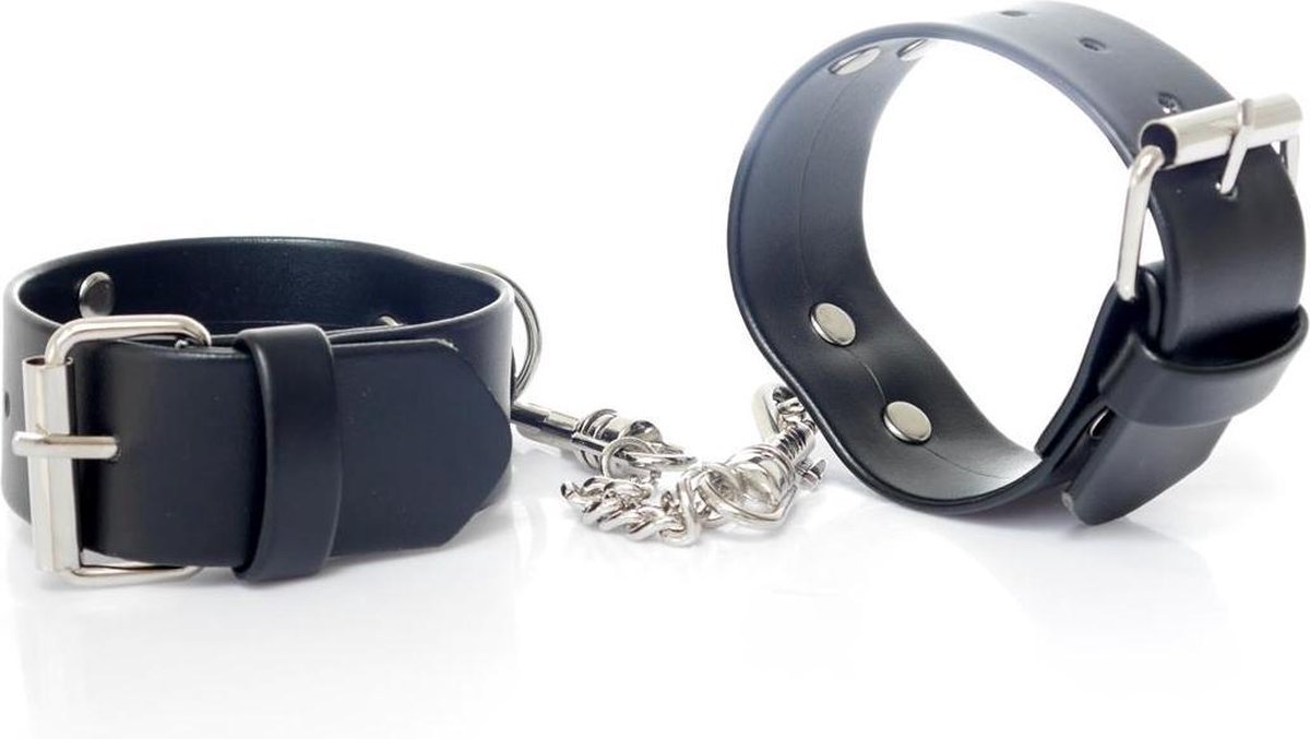 Bossoftoys - Handboeien - Handcuffs - Studs - Wristcuffs - 3 Cm - Bondage Set - 33-00093