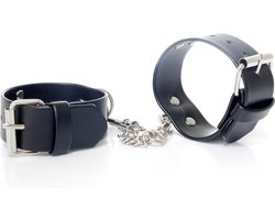 Bossoftoys - Handboeien - Handcuffs - Studs - Wristcuffs - 3 Cm - Bondage Set - 33-00093