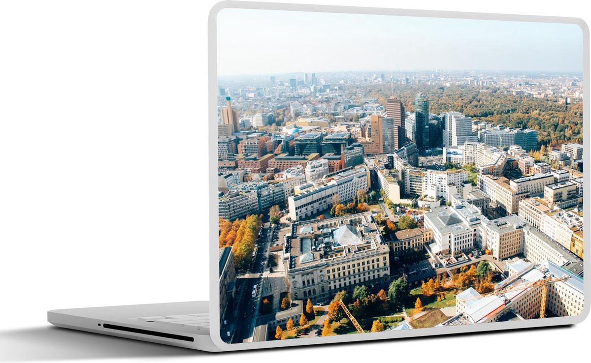 Afbeelding van product SleevesAndCases  Laptop sticker - 11.6 inch - Centrum - Architectuur - Berlijn
