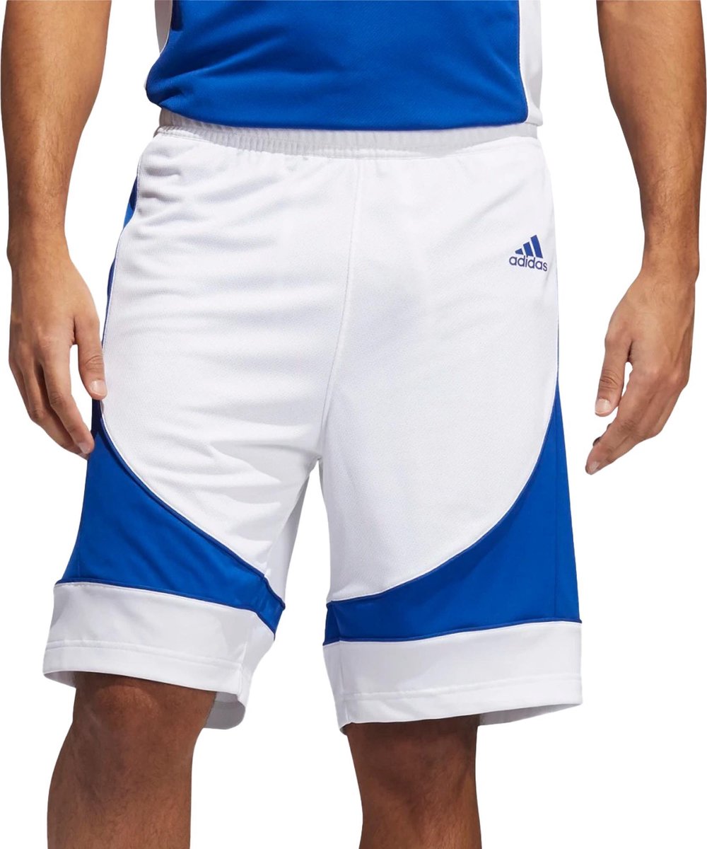 Adidas N3XT L3V3L Prime Game Basketbalshort Heren Blauw
