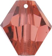Perles Swarovski - 6301 magma rouge AB 6mm 10 pièces - pendentif bicône swarovski - pendentif swarovski - perles - callance
