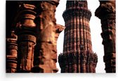 Walljar - India - Qutb Minar - Muurdecoratie - Poster