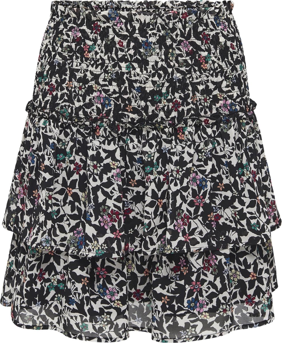 ONLY ONLMELINA LIFE SMOCK LAYERED SKIRT WVN Dames Rok - Maat XS