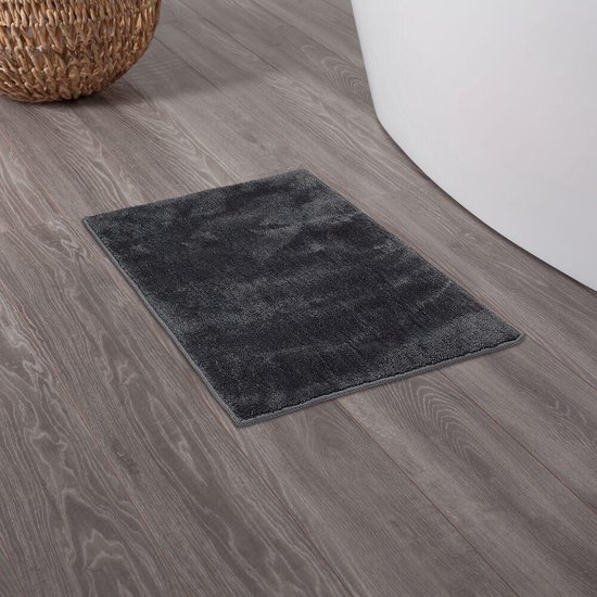 Sealskin -  Doux Badmat 50x80 cm - Polyester -  Donkergrijs