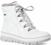 Jana Dames Half laarsje 8-8-26246-27 100 wit RELAX fit Maat: 39 EU