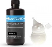 Anycubic SLA 3D printer resin 1 liter - wit