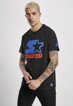 Starter Heren Tshirt -XL- Starter Two Color Logo Zwart
