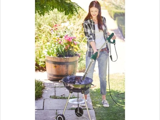 PARKSIDE® Elektrische onkruidverdelger - Onkruidverbrander - 2000W - Inclusief 5 opzetstukken  - Onkruidbestrijding - BBQ Brander - Onkruidverwijderaar