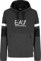 EA7 Train Athletic Trui - Mannen - Zwart - Donkergrijs - Wit