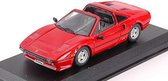 De 1:43 Diecast Modelcar van de Ferrari 308 GTS Quattrovalvole van 1982 in Red. De fabrikant van het schaalmodel is Best Model. Dit model is alleen online verkrijgbaar