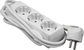 ✅ Stekkerdoos 3-voudig ,  Wit , 1.5 m, ✅ PROLEDPARTNERS ®