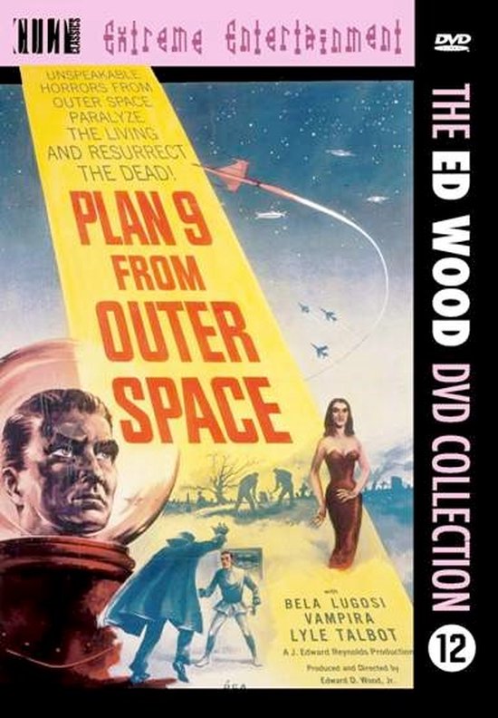 Cover van de film 'Plan 9 From Outer Space'
