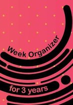 Week organizer for 3 years