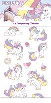 kindertattoos Unicorn junior papier 12 stuks