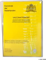 Officiële Vaccinatieboekje met beschermhoes - Inentingsboekje ( gele boekje ) - Nederlands vaccinatiebewijs - vaccinatieboek - bewijs van inenting - vaccinatieboekje