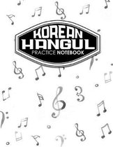 Korean Hangul Practice Notebook