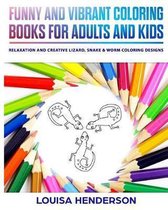 Funny and Vibrant Coloring Books for Adults and Kids