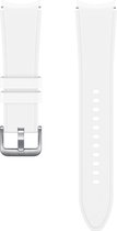 Origineel Samsung Universeel Watch 20MM Ridge Sport Horloge Bandje / Smartwatch Bandje Wit M/L