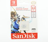 Sandisk - Microsdxc - 64Gb - SDXC - Originele - Geheugenkaart - voor - Nintendo - Switch