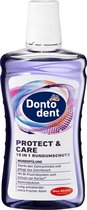 Dontodent Mondspoeling Protect&Care 10 in 1 all-round bescherming, 500 ml