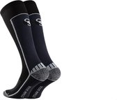 1 Paar|Functionele® Hardloop Sokken|Maat 39/42|High Performance Running Sokken|"Compressie Sokken"|Kleur: Zwart/Grijs