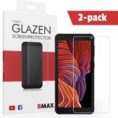 2-pack BMAX geschikt voor Samsung Galaxy Xcover 5 screenprotector van gehard glas - Beschermglas - Tempered Glass - Glasplaatje - Screenprotector