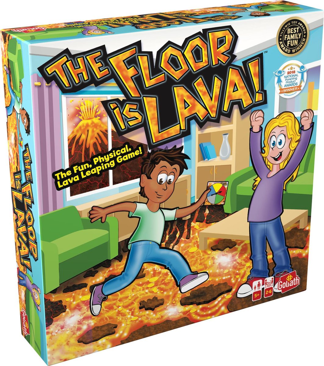 De Vloer Is Lava - Kinderspel