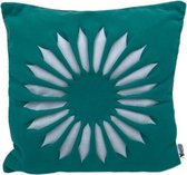 Youniq, 2 STUKS Decoratieve Sierkussen, Cushion Sunlight, 45x45 cm, Kussens Woonkamer, Binnen of Buiten Sierkussens, Woonkussen, Kussen en Hoes